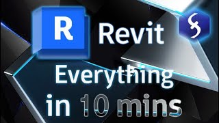 Revit  Tutorials for Beginners in 10 MINUTES   COMPLETE GUIDE [upl. by Magill]