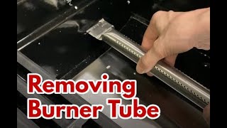 How to remove Monument Grills Burner Tubes [upl. by Skell]