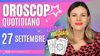 Oroscopo del 27 Settembre [upl. by Ayita]