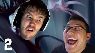 Stop it Slender w Markiplier 2 [upl. by Rolecnahc922]