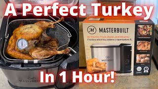 How to deep fry a turkey Masterbuilt XL Indoor Electric Deep Fryer [upl. by Hinda]