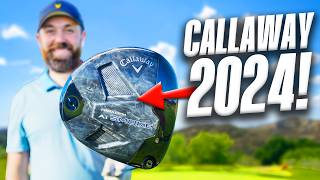 NEW 2024 DRIVER  CALLAWAY PARADYM AI SMOKE REVIEW [upl. by Holladay]