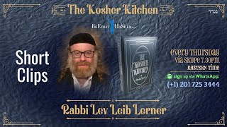 Foods Prohibited Lest One Transgress A Torah prohibition The Kosher Kitchen [upl. by Cletis668]