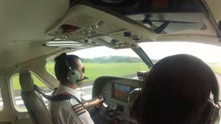 First Left Seat Flight  Long Lebusan to Balikpapan  Susi Air Cessna Grand Caravan C208B [upl. by Tommy394]