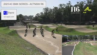 2023 HutSix BMX Racing ACTNSW State Series R6  Terrigal [upl. by Attennhoj]