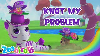 Zoonicorn  Maple Learns To Tie A Knot  Magical Adventures In Zooniverse  Kids Cartoon [upl. by Berke834]