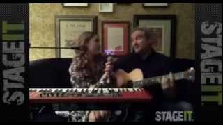 Stacie Orrico feat Dean Orrico  What a day for a Daydream live Stageit 2013 [upl. by Felita]