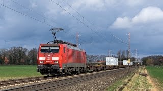 Güterzüge im Blockabstand zwischen Hannover und Bremen  EVB 140er PRESS EGP Metrans uvm [upl. by Mailli334]