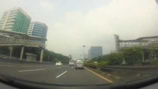 Jalan Tol Dalam KotaJakarta Inner Ring Road clockwise loop [upl. by Adaj]