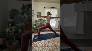 Quick morning yoga for ENERGY amp FLEXIBILITY yogaforstrengthandflexibility [upl. by Jegger]