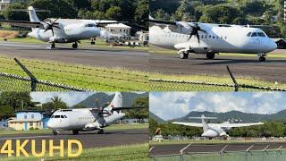 WINAIR Inaugural flight to St Lucia [upl. by Ecirahs]