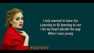 Adele  Million Years Ago Lyrics [upl. by Mahgem453]