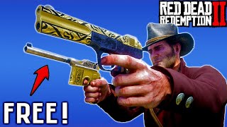 The BEST WEAPONS amp How to get them FREE  Sidearms  Red Dead Redemption 2 RDR2 [upl. by Ainit]