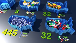 Countries size comparison VS USA [upl. by Mina931]