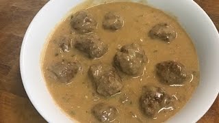 How To Make IKEA Style Swedish Meatballs [upl. by Jeffries]