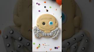 He turned out so cute I’m definitely not scared anymore 😆 cookiedecorating toystory babyface [upl. by Nolan]