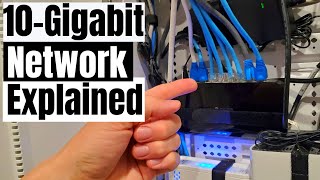 10GB HOME NETWORK  10GB NETWORK EXPLAINED RESIDENTIAL NETWORK PANEL [upl. by Sisto431]