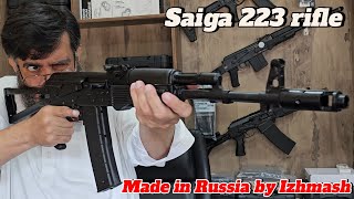 Saiga 223 rifle made in Russia by Izhmashsaiga223 rifle [upl. by Dunkin638]