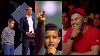 مغرب المواهب  أداء إسماعيل الطفل الذي أبكى لجنة تحكيم Big UP [upl. by Otreblasiul]