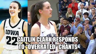 Caitlin Clark RESPONDS To Overrated Chants With 42 Points Legendary High School Performance [upl. by Mindi]