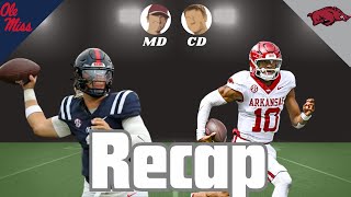 Ole Miss vs Arkansas Recap [upl. by Imoyn]