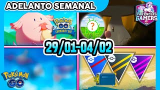 🗓️ ADELANTO SEMANAL DEL 29 de ENERO al 4 de FEBRERO en UN MINUTO O DOS  Pokémon GO [upl. by Yra]