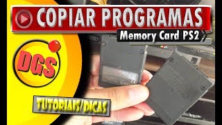 🔸 Playstation 2  Copiar ULaunchELF e programas entre Memory cards [upl. by Rena682]