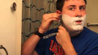 Shaving With The Enzo Shavette [upl. by Haldis]