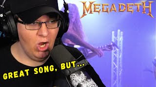 GREAT SONG BUT  Megadeth  Holy WarsThe Punishment Due REACTION [upl. by Lletram]