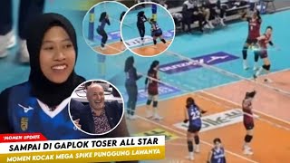 Memang Agak Lain Kelakuan Megawati  Tak Salah Apa Apa Lawan Di Spike Buat Ngakak [upl. by Ettelorahc]