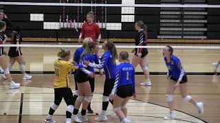 Billings Wildcat Volleyball vs Lesterville [upl. by Felecia]