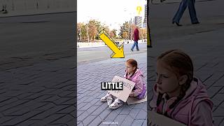 Little Girl’s Kind Gesture Toward a Homeless Man [upl. by Aisiram]