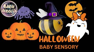 Baby Sensory Toddler Sensory HALLOWEEN BEE FUN Help Baby Sleep High Contrast babysensory [upl. by Lissak]