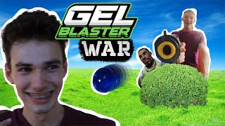 GEL BLASTER WAR AT PARK [upl. by Ellehcim596]