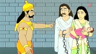 Short Animated Story Shri Krishna Baal Leela Hindi with Krishna Kanhaiya Song [upl. by Novat]