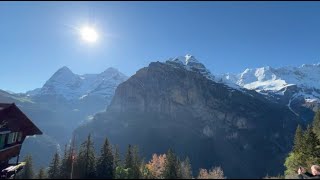 Mürren Switzerland  Rick Steves Mürren Walk  Interlaken amp Lauterbrunnen Jungfrau Region of Alps [upl. by Burkhardt349]