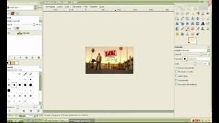 Tutorial Come cancellare le scritte alle immagini su Gimp 2 6 [upl. by Kimmy]