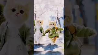 😻😻😻cat funny dancecat cartoon cartoonvideo shortsvideo trending youtubeshorts cartoon cute [upl. by Laehcim]