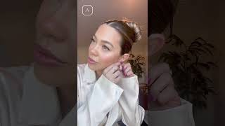 Morganite Jewelry by Angara  Pantone Color of 2024  GRWM  Angara Jewelry  Angaracom Shorts [upl. by Ynnek]