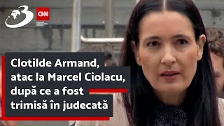 Clotilde Armand atac la Marcel Ciolacu după ce a fost trimisă în judecată [upl. by Lyram248]