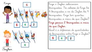 Situaçãoproblema  adição e subtração  2° ano fundamental [upl. by Nalon]