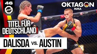 DALISDA vs AUSTIN  FREE FIGHT  OKTAGON 46 [upl. by Cassilda739]