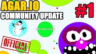 AGARIO COMMUNITY UPDATE 1  Top 10 Skins Featured Players Tips amp More [upl. by Tomlin110]