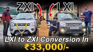 WAGONR LXI TO ZXI MODIFIED IN 33333BEFORE AFTER LOOK EXCLUSIVE📞83691 21505 📞9820833594 [upl. by Saxet]