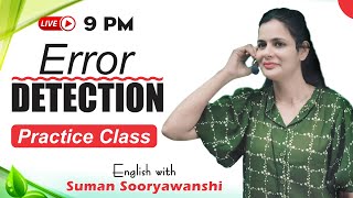 Error Detection  Best Tricks  Spotting Errors  Suman Sooryawanshi Maam  Ocean Gurukuls [upl. by Swee]