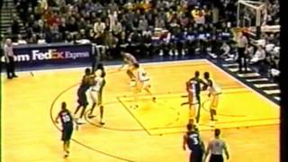 Michael Jordan 2003 Age 40 Abuses Ron Artest amp Pacers [upl. by Banyaz]