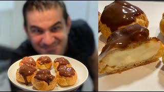 Reteta PROFITEROL Choux a la creme cu vanilie [upl. by Mide]