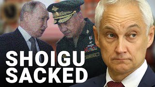 Close Putin ally Shoigu fired as war costs could undo the Russian war effort  Prof Scott Lucas [upl. by Child]