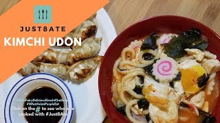 Japanese Udon Soup Recipe Kimchi Just8Ate [upl. by Ahsenit]