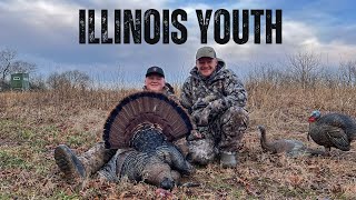 First Turkey of the Season Illinois Turkey Hunting S5E4 [upl. by Ydnew627]